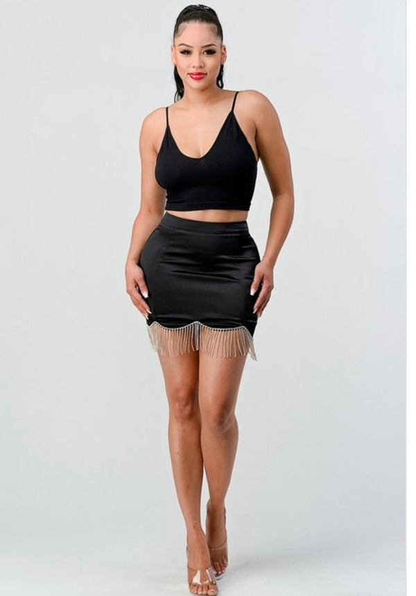 Beautiful satin skirt - Stile boutique