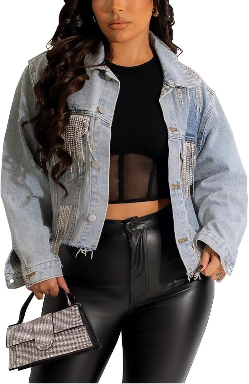 Chic Women’s Denim Jacket - Stile boutique