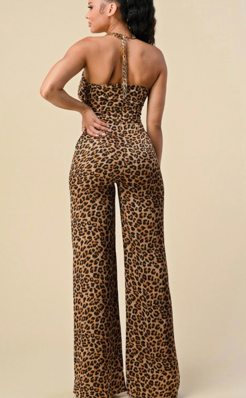 Jumpsuit leopard