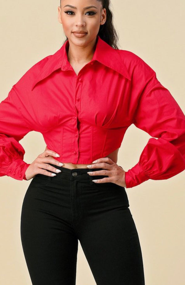 Elegant Corset Top - Sleek and Comfortable